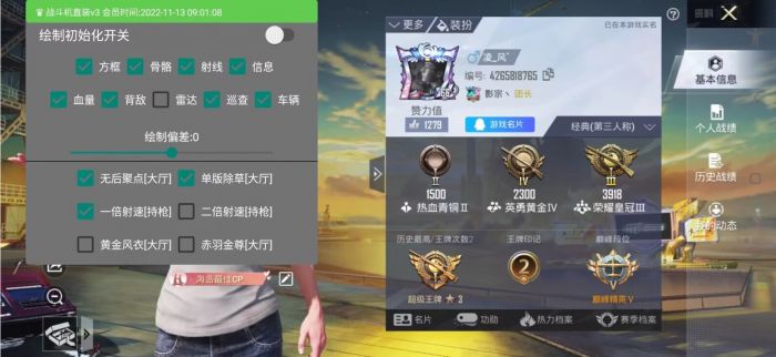 火焰鸟直装和平精英 - 热门辅助一键启用